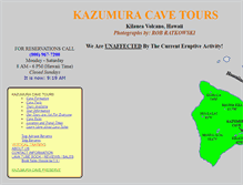 Tablet Screenshot of kazumuracave.com